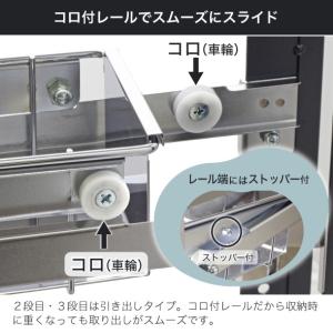 15%OFFクーポン ランドリー収納 隙間収納...の詳細画像4