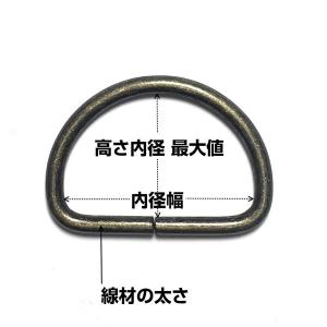 Dカン 20mm 21mm 10個 アンティー...の詳細画像2
