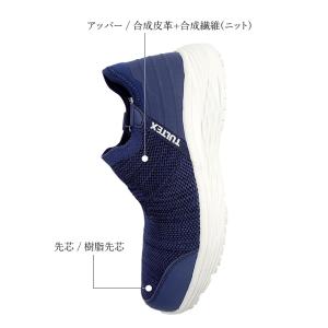安全靴 スリッポン ニット素材 タルテックス ...の詳細画像2