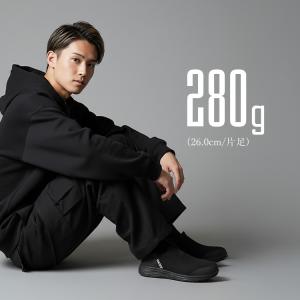 安全靴 スリッポン ニット素材 タルテックス ...の詳細画像4