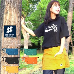 モンクワ monkuwa エプロン レディース ガーデン 綿