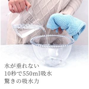 2枚組 ヘアキャップ タオルキャップ 給水 ヘ...の詳細画像3