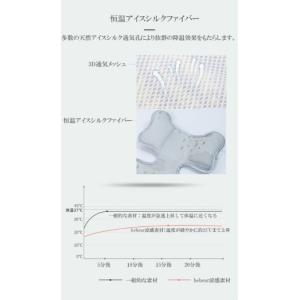 ベビーカーシート 夏用 さらさら 冷感生地 ベ...の詳細画像2