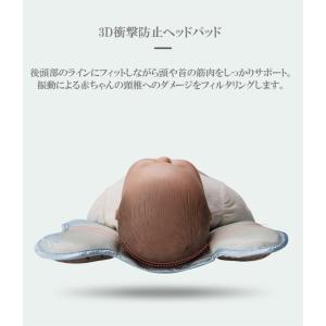 ベビーカーシート 夏用 さらさら 冷感生地 ベ...の詳細画像4