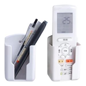 FamGift リモコンホルダー 2個セット 壁掛けデザイン 小物収納 紛失防止 リモコン整理 簡単に貼り付 穴開け不要 省スペース リモコ