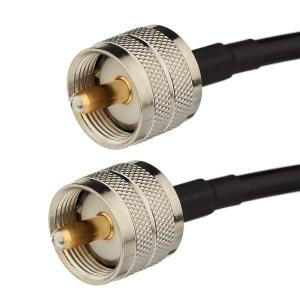 MP-MP 同軸 ケーブル 中継ケーブル 両端Ｍ型 同軸切替器 延長ケーブル（RG58 200CM）SWR計用安心の30日間付き