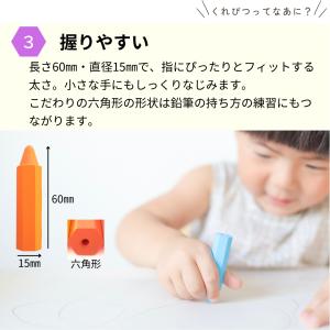 くれぴつ スリーブ箱 12色 日本製 安全 ク...の詳細画像4