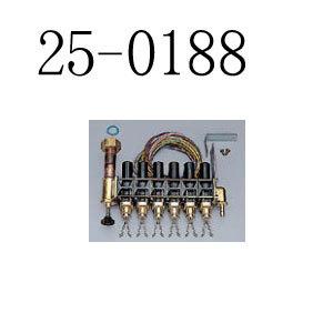 リンナイ 熱動弁ヘッダー CVH-6SC 25-0188 部材 Rinnai : クラシール