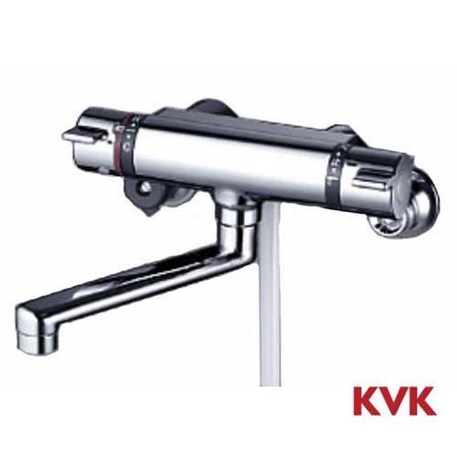 あすつく対応  KVK ケーブイケー サーモスタット式シャワー KF800T 吐水口170mm 水栓