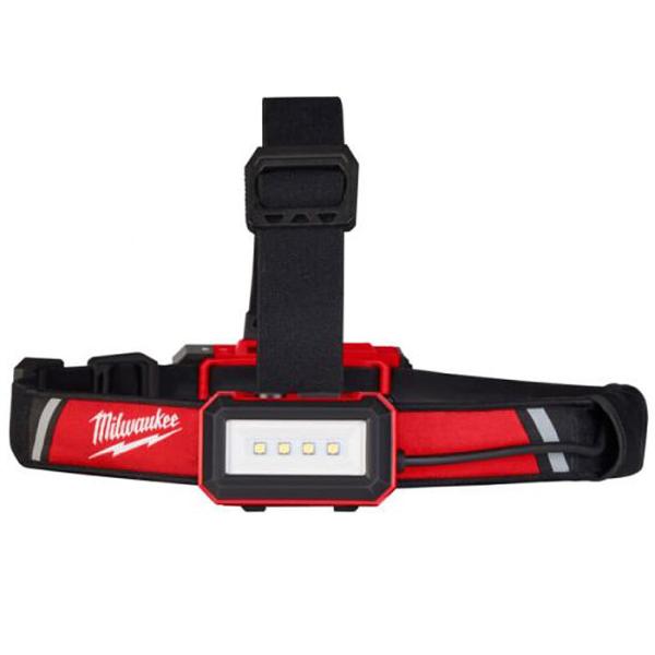 ミルウォーキー　REDLITHIUM USB 充電式ロープロファイルヘッドライト　L4 HLRP-3...