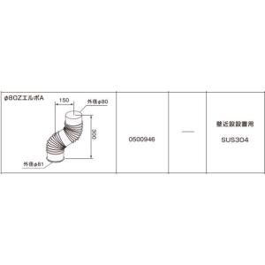 ノーリツ FF-101A薄型給排気筒セット 石油ふろ給湯機 オプション ノーリツ FF-101A薄型給排気筒セット 石油ふろ給湯機 オプション