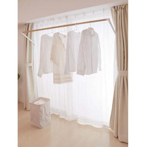 室内物干し MWタイプ ソライエ/soraie 室内干し オーク木目 SRS50840 ホワイト S...