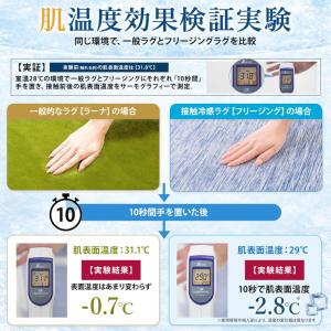 ラグ ラグマット ひんやり 接触冷感 Q-ma...の詳細画像5