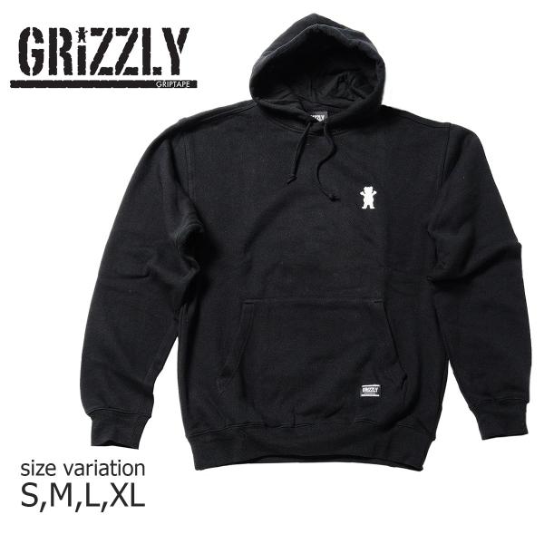 グリズリー GRIZZLY パーカー グリップテープ OG EMBROIDERED HOODY スウ...