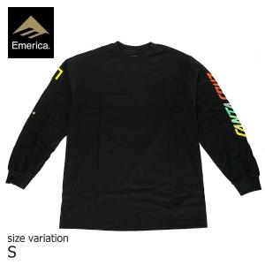 Emerica. EMXSC LOGODRIP L/S TEE S エメリカ コラボ シャツ  SANTACRUZ サンタクルーズ スケート メンズ レディース スケートボード｜crass