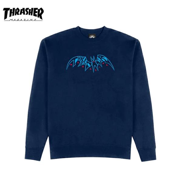 THRASHER SKY RAT BY NECKFACE CREWNECK スカイラット バイ ネッ...