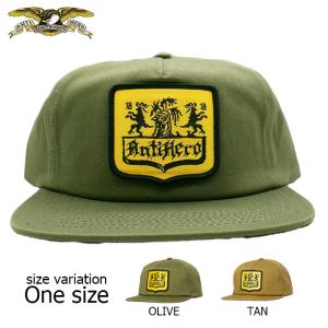 ANTIHERO（アンタイヒーロー） ANTIHERO CLUB HOUSE SNAPBACK CAP