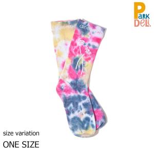 Park Deli CROWN HEIGHTS TIE-DYE sock パークデリ 靴下 ソックス スケートボード スケボー｜crass