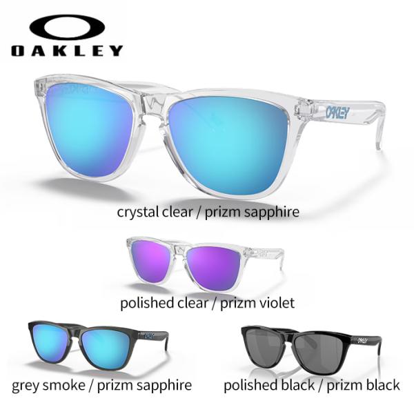 OAKLEY Frogskins (Low Bridge Fit)9245 crystal clea...