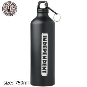 INDEPENDENT インディペンデント ウォーターボトル 水筒 アルミニウム スケボー BAR WATER BOTTLE 24SP SKATE ストリート｜crass