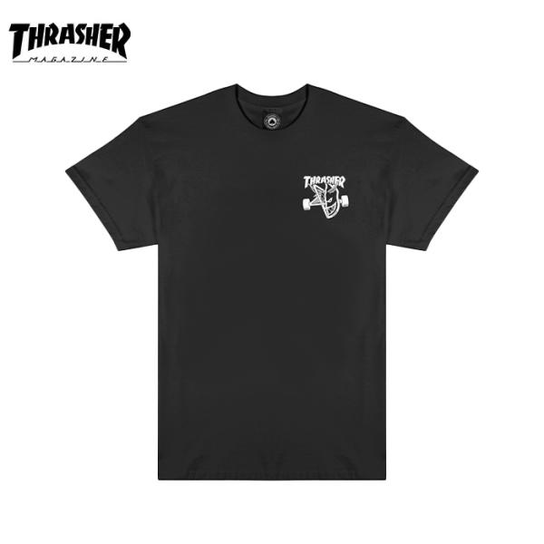 THRASHER S/S CLASSIC SWIRL TEE BLACK Tシャツ 半袖 スラッシャ...