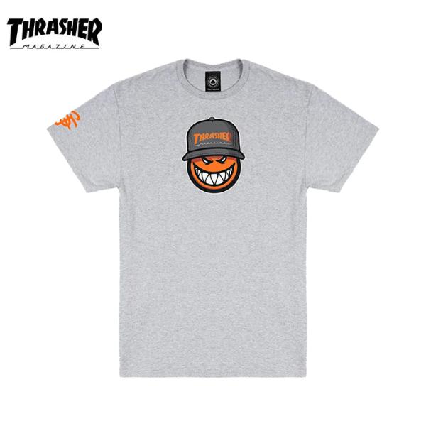 THRASHER S/S SF LOC TEE SPORT.GREY Tシャツ 半袖 スラッシャー ...
