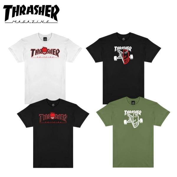 THRASHER Spitfire Thrash &amp; Burn S/S TEE Tシャツ 半袖 スラ...