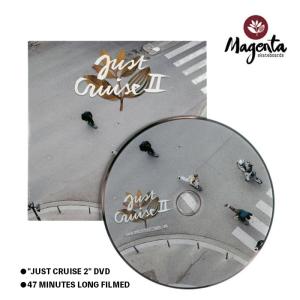 MAGENTA マゼンタ スケボーDVD 映像 "JUST CRUISE 2" DVD スケートボード デッキ SKATEBOARD スケーター｜crass