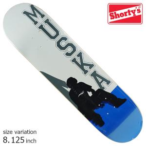 Shorty's Original Muska BLUE 8.125inch ショーティーズ デッキ スケボー スケートボード ストリート｜crass