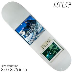 ISLE デッキ アイル スケボー スケートボード NICK JENSEN BARTOK 8.0 8.25inch ストリート sk8 板｜crass