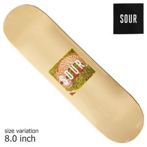 SOUR Box Logo Fish 8.0 inch DECK スケートボード スケボー デッキ SKATEBOARD サワー｜crass