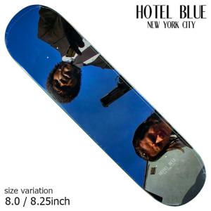 HOTEL BLUE TWINS DECK 8.0 ホテルブルー スケートデッキ スケボー SKATEBOARD スケートボード ツインズデッキ｜crass