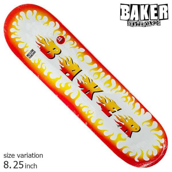 BAKER CASPER FLAMA BLANCA 8.25 inch ベイカー ベーカー デッキ ...