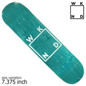 WKND ウィークエンド デッキ スケボー TEAM MINI BLUE 7.375inch スケートボード｜crass