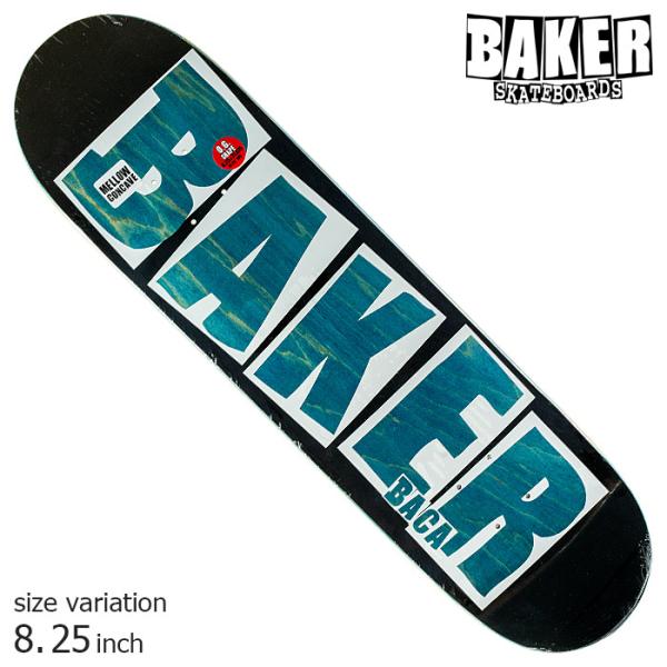 BAKER ベイカー デッキ スケボー BACABRAND NAME BLK VENEER 8.25...