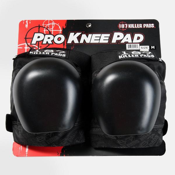 プロテクター 187 KILLER PADS PRO KNEE ブラック 黒 スケートボード キラー...