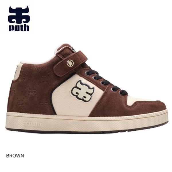 IPATH GRASSHOPPER EMBOSSED BROWN SUEDE アイパス ブラウンスエ...