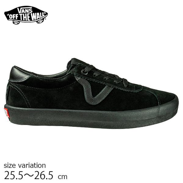 VANS SKATE SPORT BLK/BLK ヴァンズ バンズ スケートスポーツ スニーカー ス...