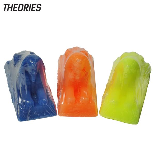 THEORIES Atlantis Sphinx Skate wax ORANGE BLUE YEL...