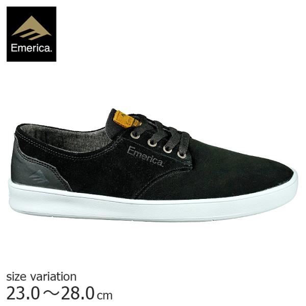 emerica ROMERO LACED BK/BK/WT スニーカー エメリカ レディース メンズ...