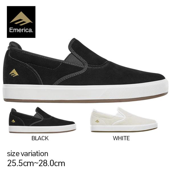 Emerica WINO G6 SLIP CUP BLACK WHITE エメリカ スニーカー スリ...