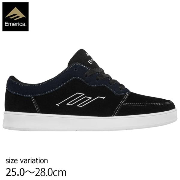Emerica. QUENTIN G6 BLK/NVY エメリカ クエンティン スケートボード シュ...