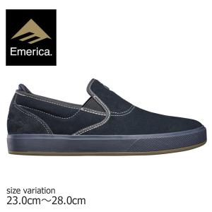 emerica WINO G6 SLIP CUP NAVY エメリカ スリッポン スケートボード シューズ ストリート｜crass