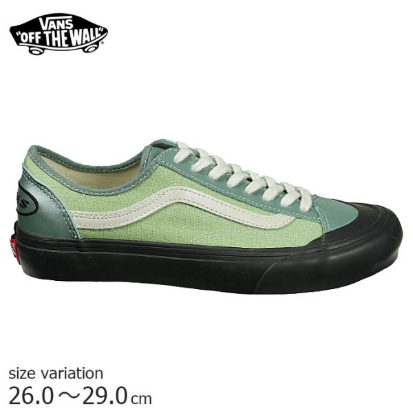 VANS STYLE 36 DECON SF GRN/BLK バンズ スケート スニーカー サーフ ...