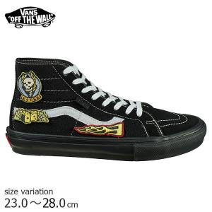 VANS Elijah Berle SKATE SK8-HI DECON BLACK/BLACK バンズ スケートハイ スニーカー スケボー スケシュー ヴァンズ 黒 SK8 靴 メンズ レディース｜crass