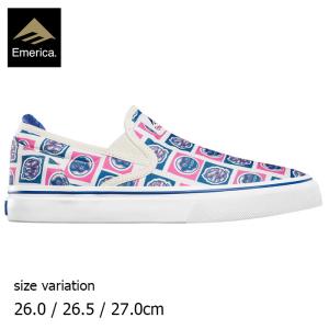 Emerica（エメリカ） Emerica WINO G6 SLIP-ON BLACK / WHITE / GOLD