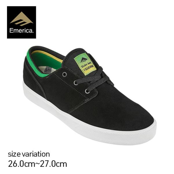 emerica FIGGY G6 SHAKEJUNT BLACK エメリカ シェイクジャント スケー...