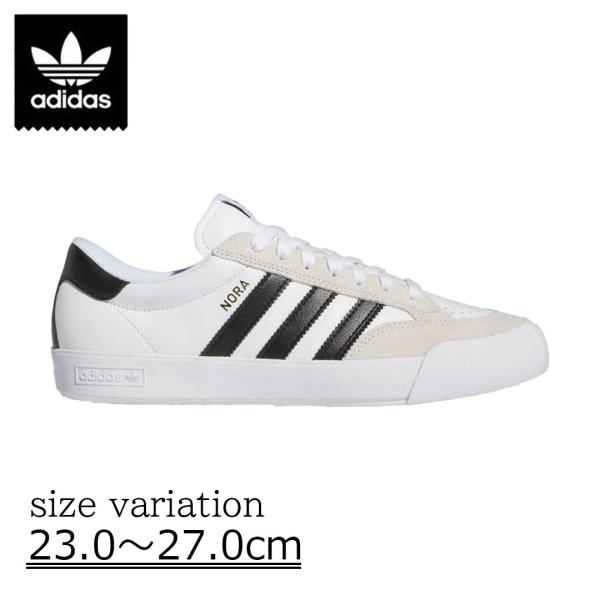 ADIDAS SKATEBOARDING (IF2067) NORA 24FW BLK/WHT スニ...