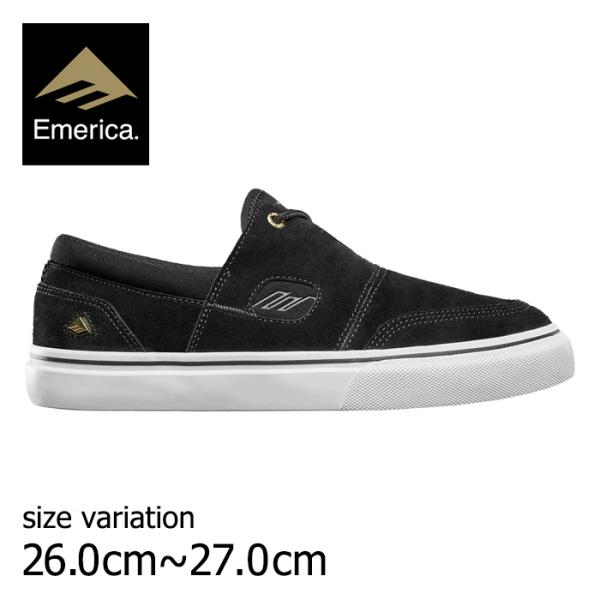 emerica エメリカ スニーカー スケボー SERVOLD BLK/WHT 靴 スニーカー シュ...