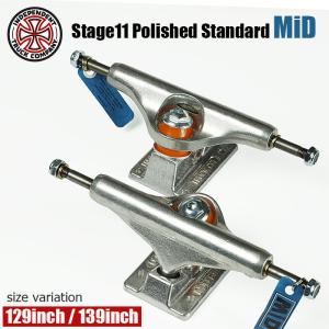 INDEPENDENT TRUCK Stage11 Polished Standard Mid Trucks 129 139 インディペンデント トラック ミドル ミッド スケートボード パーツ スケボー インディ